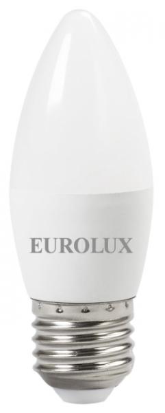 Лампа светодиодная LL-E-C37-6W-230-4K-E14 EUROLUX