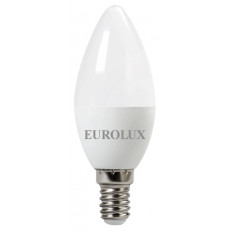 Лампа светодиодная LL-E-C37-5W-230-4K-E14 EUROLUX
