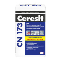Универсальная самовыравнивающаяся смесь Ceresit CN173, 20 кг