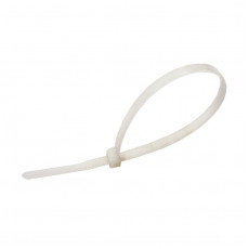 Хомут-стяжка для кабеля 4,8х300мм нейлон белый (уп.100шт)