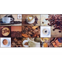 Панель ПВХ 0,3 мозаика Кофейня