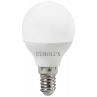 Лампа светодиодная LL-E-G45-7W-230-4K-E14 EUROLUX